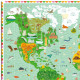Puzzle observation 'Tour du monde' 200 pcs DJECO 7412