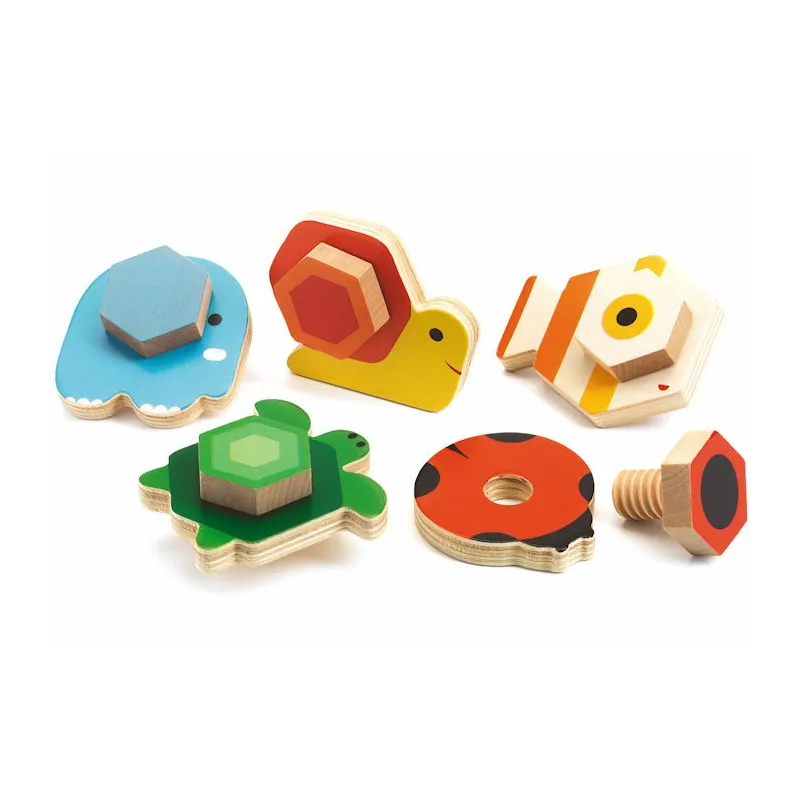 TournaBasic, jeu de vissage DJECO 6207