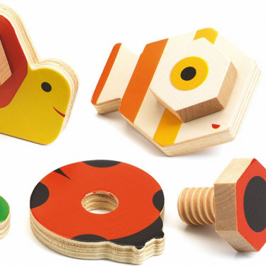 TournaBasic, jeu de vissage DJECO 6207