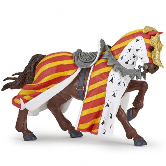 Cheval de tournoi, figurine PAPO 39945
