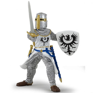 Papo 39938-Chevaliers Chevaliers des Johanniter avec épée