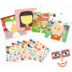 Tous différents - stickers DJECO 8934