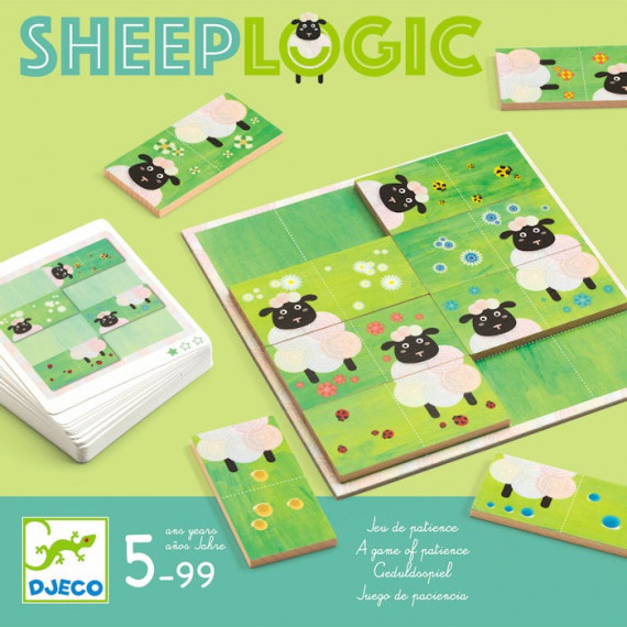 SheepLogic, jeu de patience DJECO 8473 SheepLogic, jeu de patience DJECO 8473