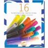 16 feutres pointe fine DJECO 8796
