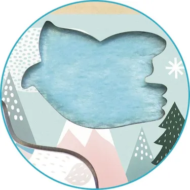 Jeu d'encastrement tactile 'Banquise' Michelle Carlslund VILAC 8503