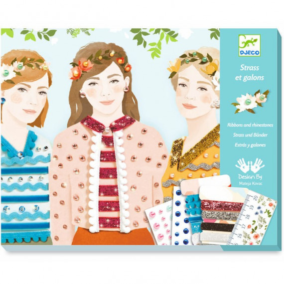 Strass et galons 'Filles des 4 saisons' DJECO 9401