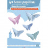 Les beaux papillons, maquettes en papier 'Sophie et Martin'