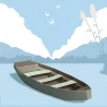 Les barques de France, maquettes en papier 'Sophie et Martin'