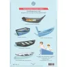 Les barques de France, maquettes en papier 'Sophie et Martin'