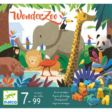 WonderZoo, jeu de stratégie DJECO 8402