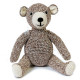 Ours en peluche "Teddy" chocolat en crochet anne-claire petit