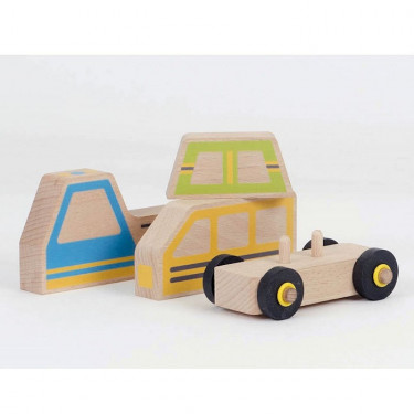 KITCAR voiture "3 en 1" Les Jouets Libres