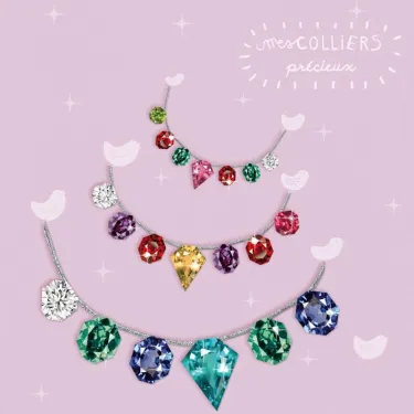 3 colliers précieux à confectionner Pirouette Cacahouète