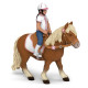 Poney Shetland avec selle PAPO 51559