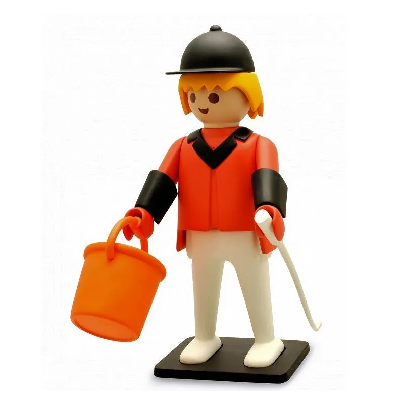 Le cavalier de concours d'obstacles Playmobil Collectoys de Plastoy