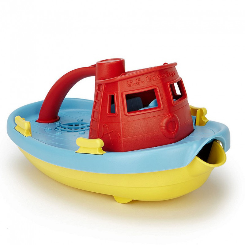 Bateau Remorqueur Pour Le Bain Green Toys