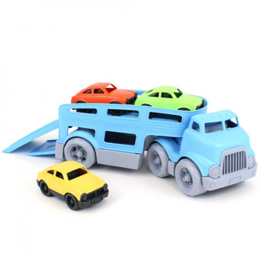 Camion transporteur de voitures GREEN TOYS