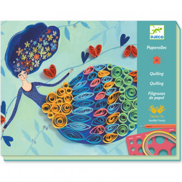 Paperolles 'Volutes en jupons' DJECO 8622