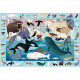 Puzzle 'Cherche & Trouve' Vie arctique 64 pcs Mudpuppy