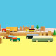 Duotone Car n°5 design by Floris Hovers - Ikonic Toys