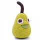 Hochet poire en crochet "The veggy toys", coton bio