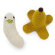 Hochet banane en crochet "The veggy toys", coton bio