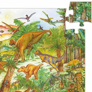 Puzzle observation 'Dinosaures' 100 pcs DJECO 7424