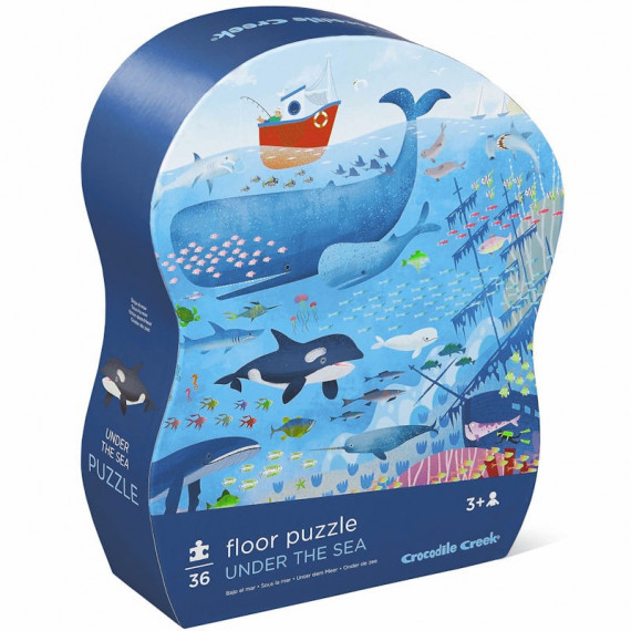 Puzzle 36 pcs 'Sous la mer' CROCODILE CREEK