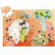 Kokeishi, puzzle 36 pcs silhouette DJECO 7236