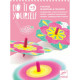 Toupies à colorier "Fleurs" DIY DJECO 7940