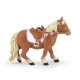 Poney Shetland avec selle PAPO 51559