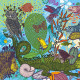 Puzzle 1000 pcs Terre et Mer DJECO 7646