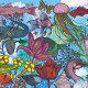 Puzzle 1000 pcs Terre et Mer DJECO 7646