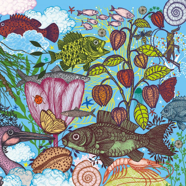 Puzzle 1000 pcs Terre et Mer DJECO 7646