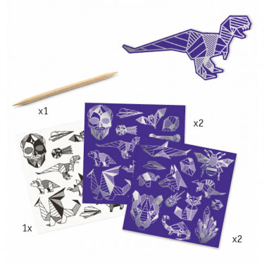 Stickers à gratter 'Iron' DJECO 9737