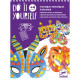 Masques mosaïques à décorer "Animaux de la jungle" DIY DJECO 7900
