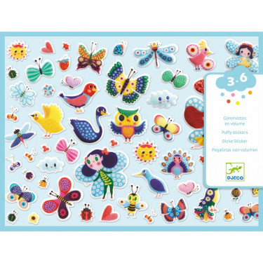 Gommettes en volume 'Petites ailes' DJECO 9083