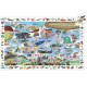 Puzzle observation 'Aéro Club' 200 pcs DJECO 7451