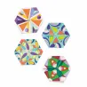 Coloriages surprise 'Mandalas rosaces' DJECO 9656