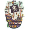 Le bateau des pirates, puzzle géant 36 pcs DJECO 7129