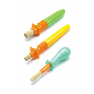 3 pinceaux malins pour les petits DJECO 9007