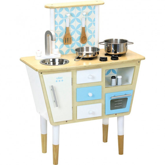 Cuisine vintage, jouet en bois vilac 8109 , jouet VILAC