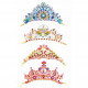 Diadèmes mosaïques à décorer "Comme une princesse" DIY DJECO 7901