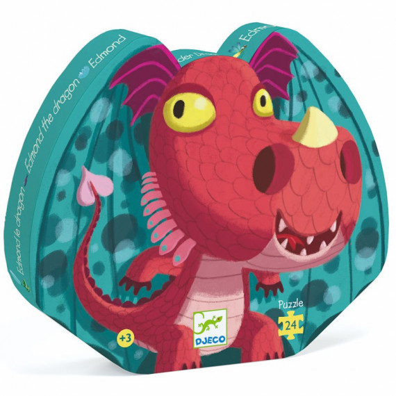 Puzzle Le Château au Dragon - DJECO - 54 pièces - Fantastique - Pour Enfant  de 5 ans et plus - Cdiscount Jeux - Jouets