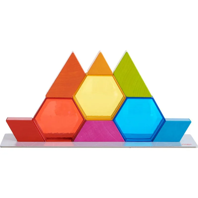 Jeu d'encastrement "Cristaux colorés" HABA 304736