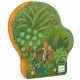 Dans la jungle, puzzle 54 pcs silhouette DJECO 7244