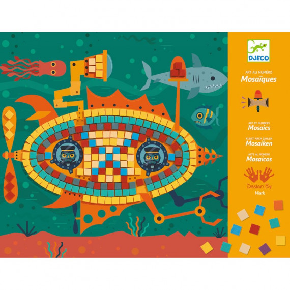 Mosaïques "Les as du volant" Art au numéro DJECO 9421