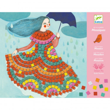 Mosaïques "Un air de fête" Art au numéro DJECO 9420