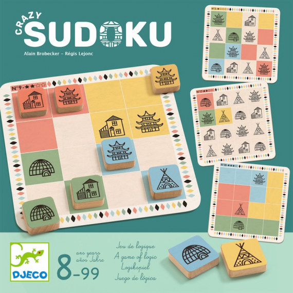 Crazy Sudoku, jeu de logique DJECO 8488