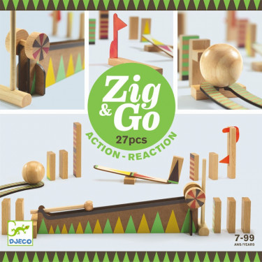 ZIG & GO - 27 pièces DJECO 5641
